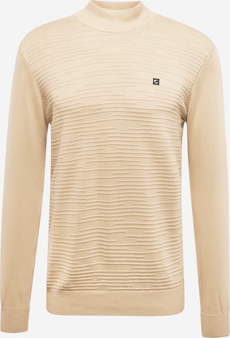 Pullover di Gabbiano in beige: frontale