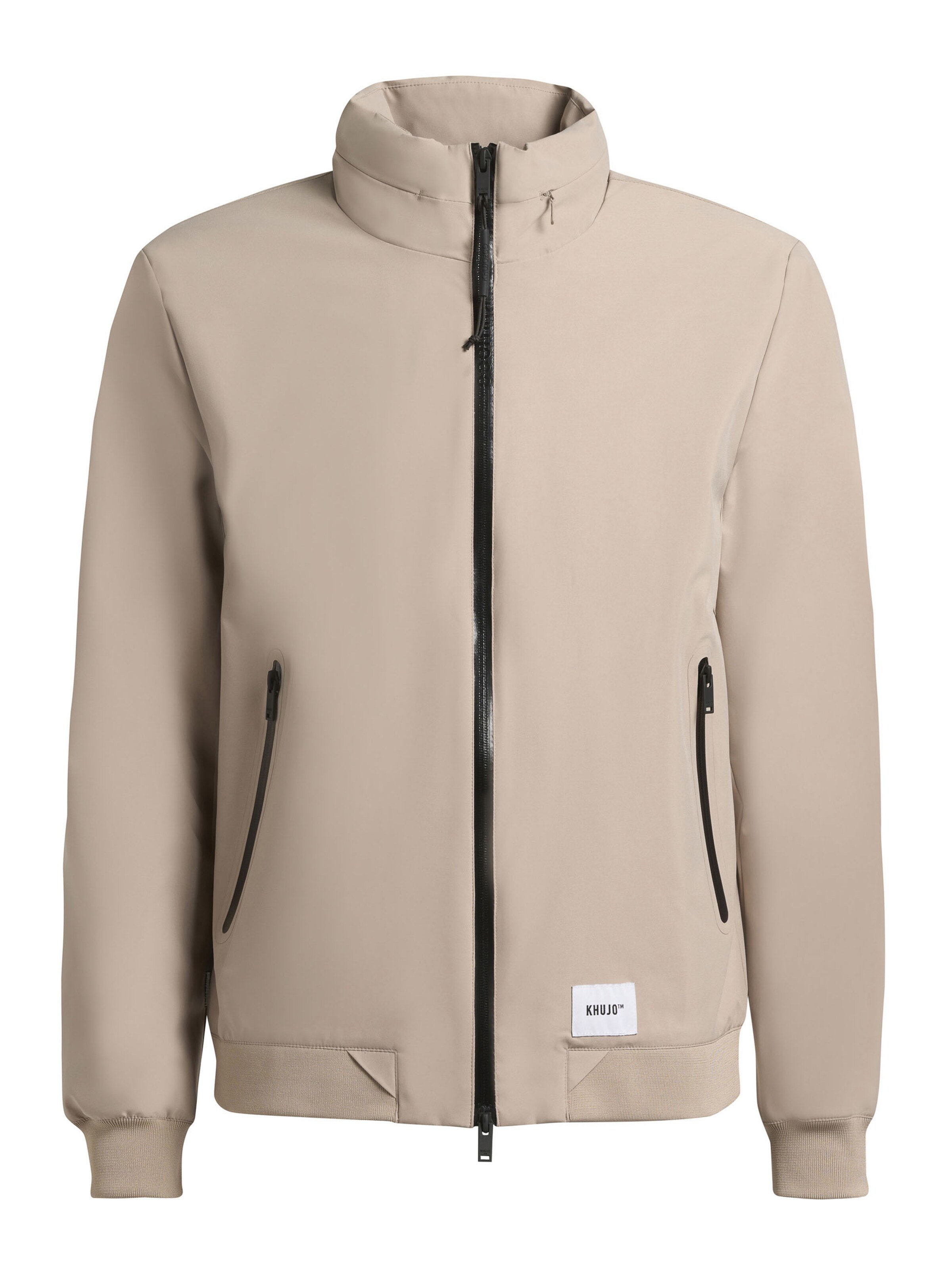 khujo Between-Season Jacket 'Kayo' in Beige: front