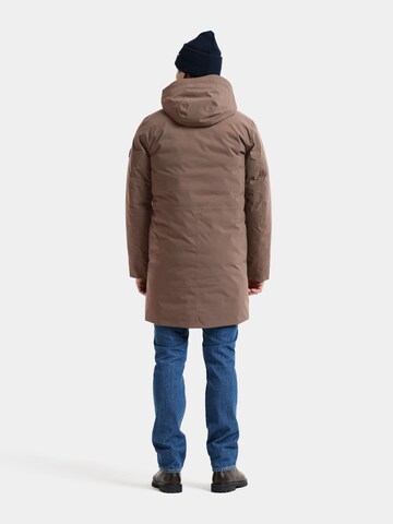 Didriksons Winter Jacket 'Hektor' in Brown