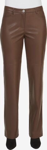 regular Pantaloni di Ashley Brooke by heine in marrone: frontale