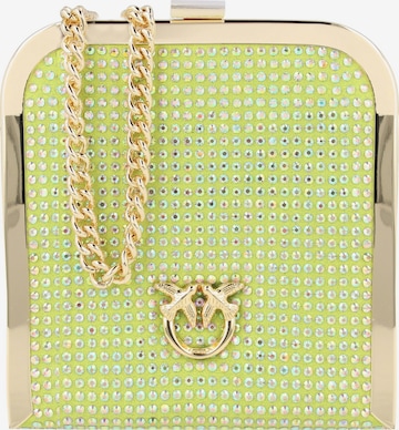 PINKO Clutch in Green: front