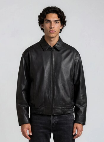 trueprodigy Between-season jacket 'Pekka' in Black: front