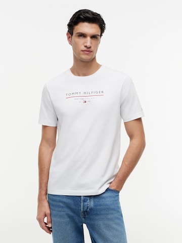 Maglietta di TOMMY HILFIGER in bianco: frontale