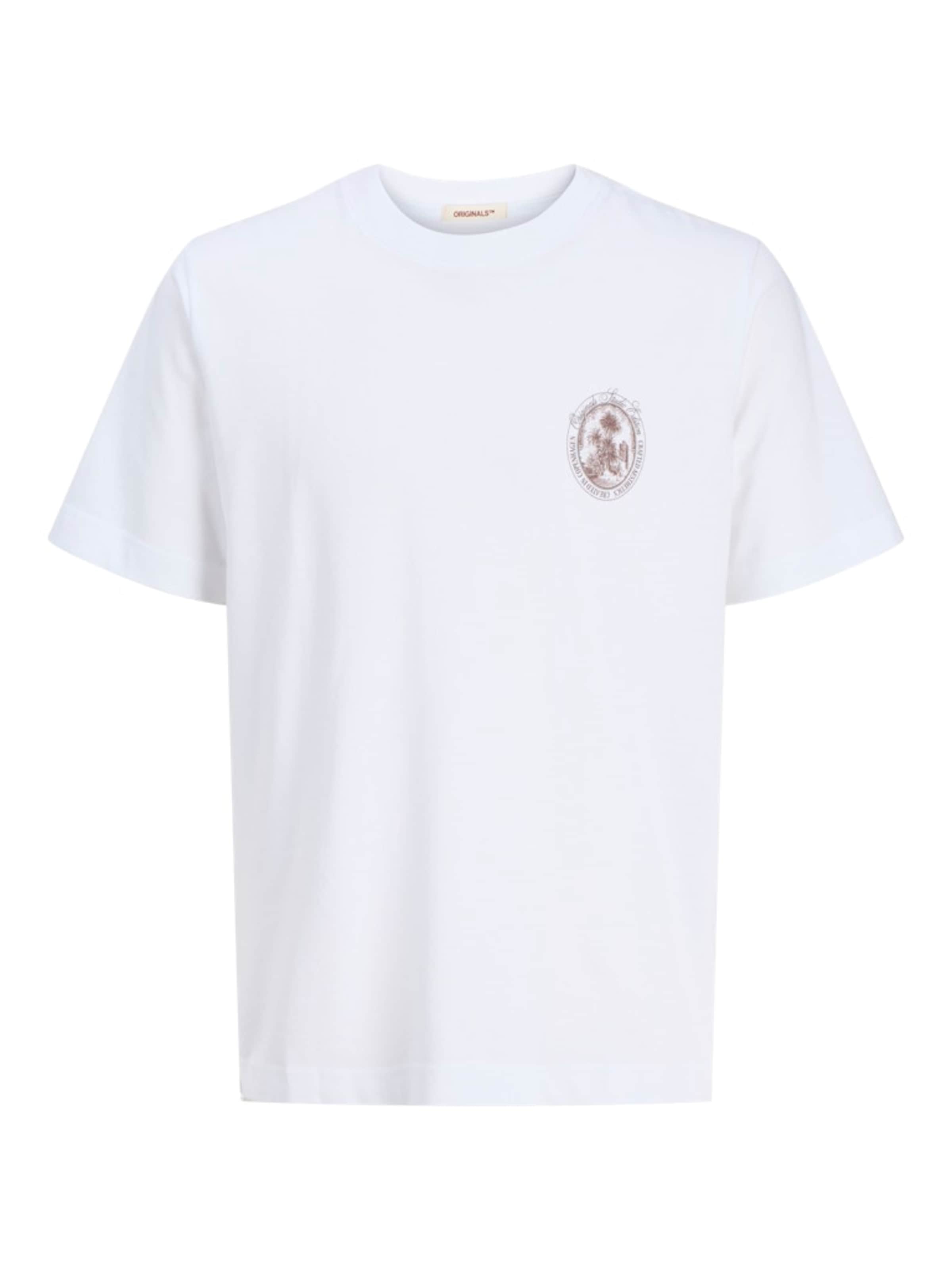 JACK & JONES Tričko 'JORHydra' - Biela: predná strana