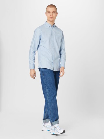 Pepe Jeans Regular Fit Skjorte 'Fabio' i blå