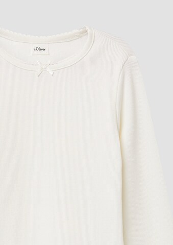 T-Shirt s.Oliver en blanc