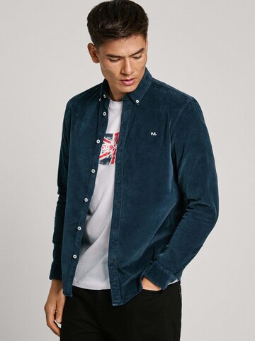 Coupe regular T-Shirt 'MILLER' Pepe Jeans en bleu