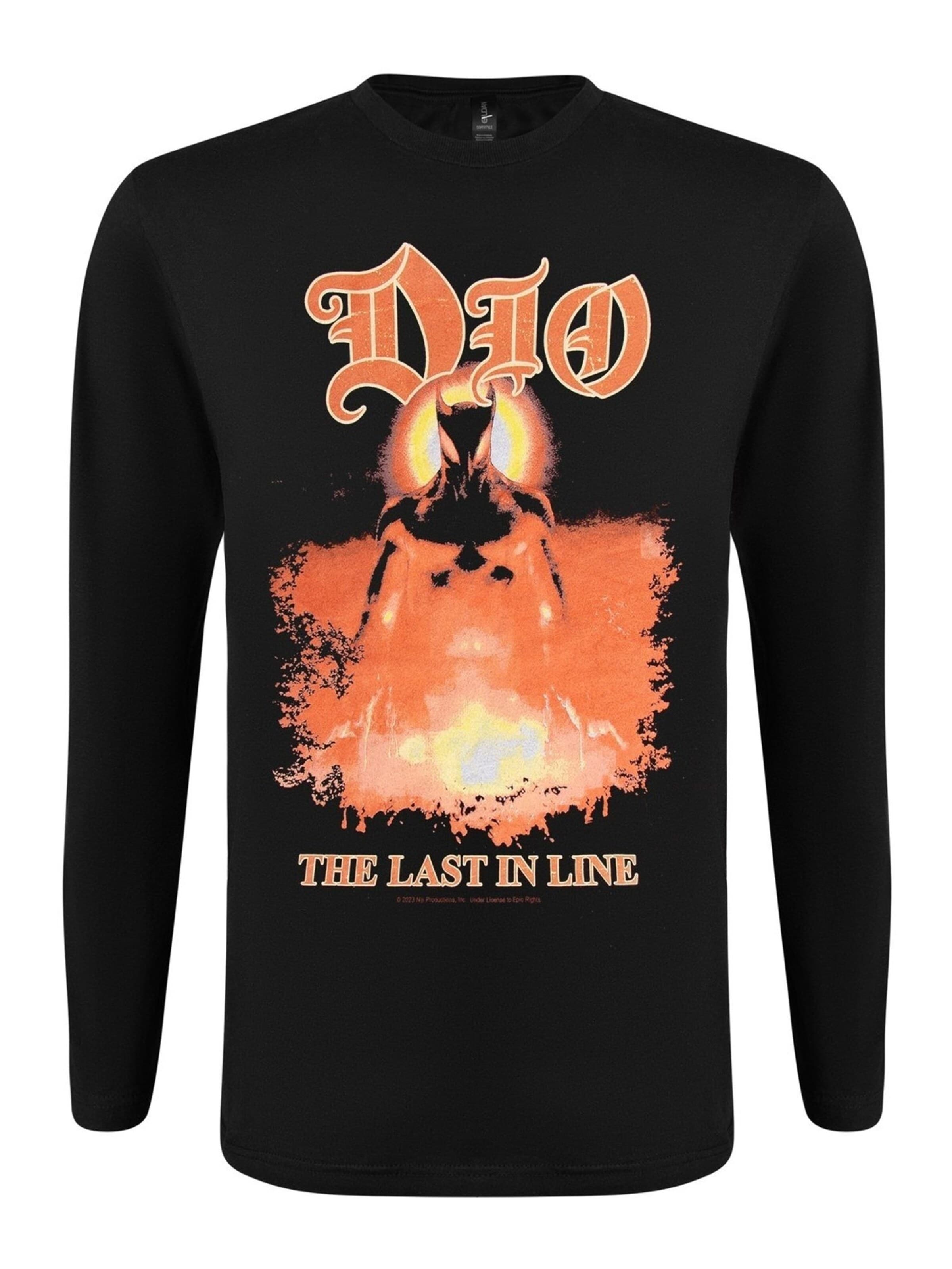 T-Shirt 'Dio Last in Line Longsleeve t-shirt' Rockshirts en noir : devant