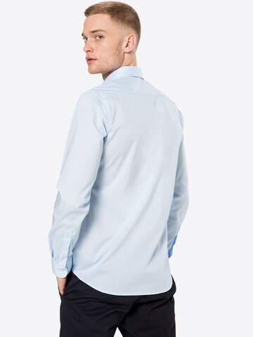 ETERNA Slim Fit Hemd in Blau