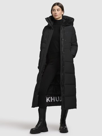 khujo Mantel 'Shimanta4' in Schwarz
