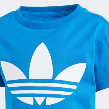 ADIDAS ORIGINALS Shirt 'TREFOIL' in Blauw