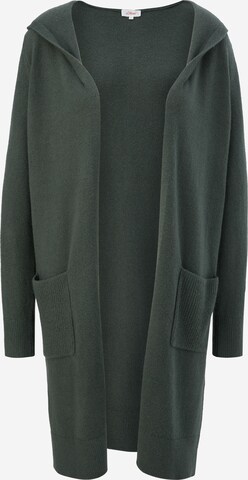 Cardigan s.Oliver en vert : devant