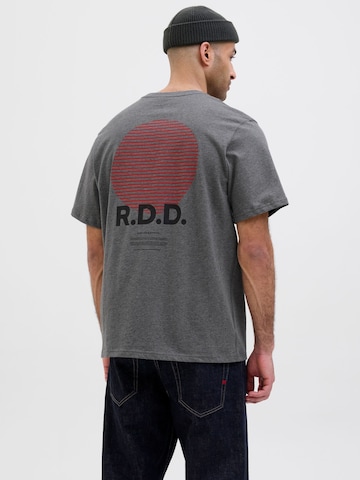 T-Shirt 'RDDTHOR' R.D.D. ROYAL DENIM DIVISION en gris : devant
