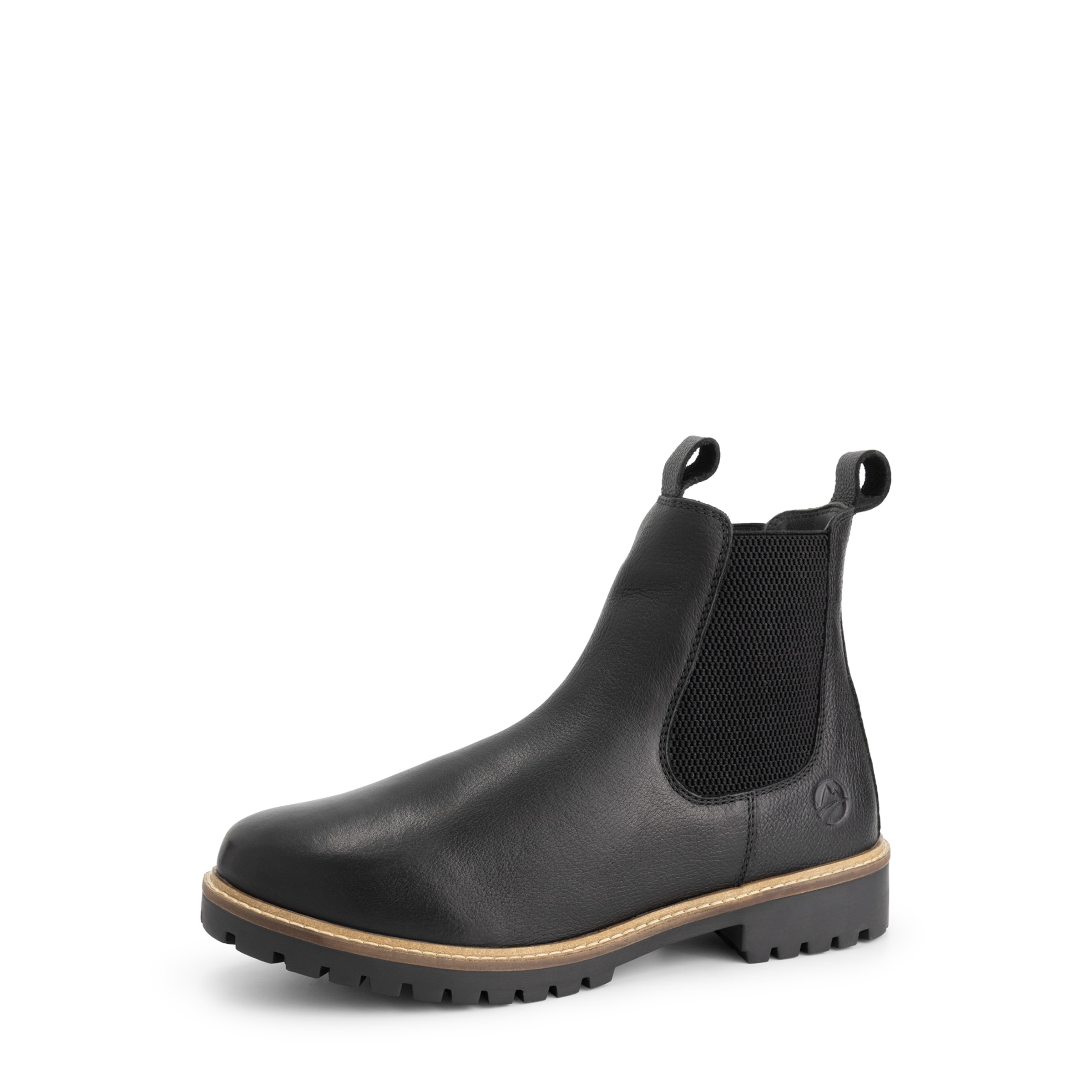 Travelin Chelsea boots 'Sirdal' in Black: front