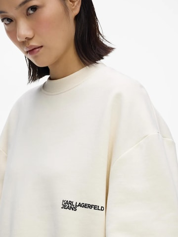 Sweat-shirt KARL LAGERFELD JEANS en beige