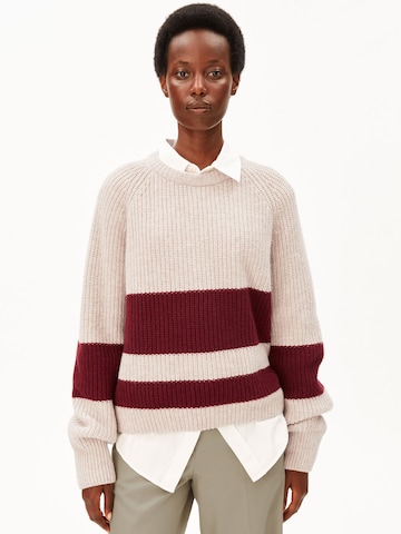 ARMEDANGELS Pullover (GOTS) in Weiß: Vorderseite