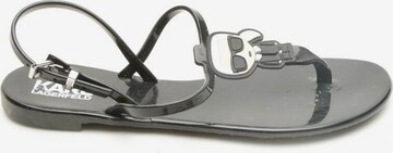 Karl Lagerfeld Sandals & High-Heeled Sandals in 40 in Black: front