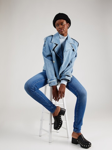 Mavi Slimfit Jeans 'ADRIANA' in Blau