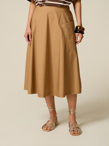 Jupe oltre en beige