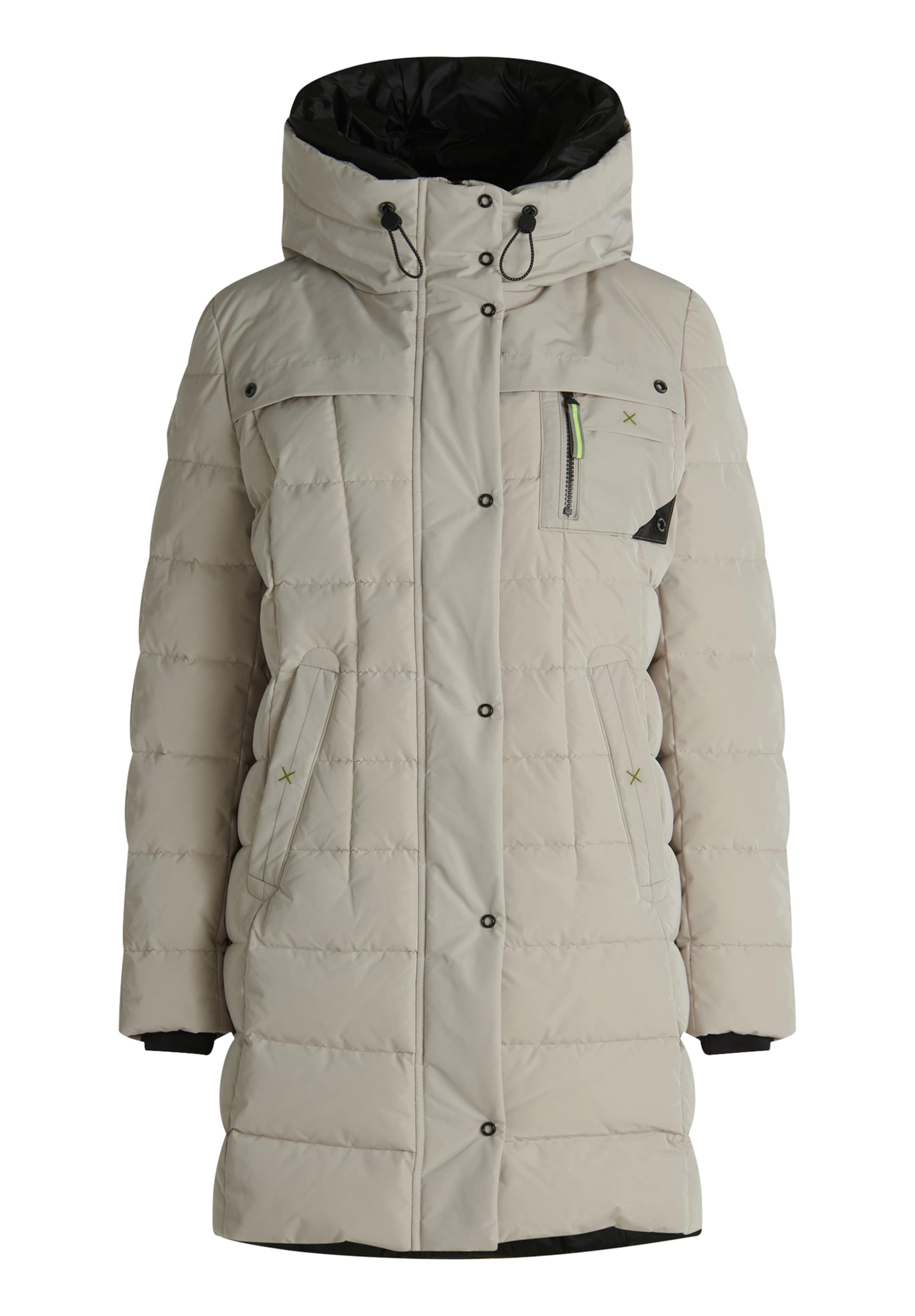 Amber & June Winter coat in Grey: front