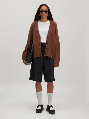 EDITED Knit Cardigan 'Onorina' in Brown