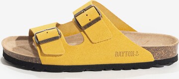 Mule 'Tracy' Bayton en jaune : devant