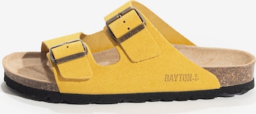 BaytonNatikače s potpeticom 'Tracy' - žuta boja: prednji dio