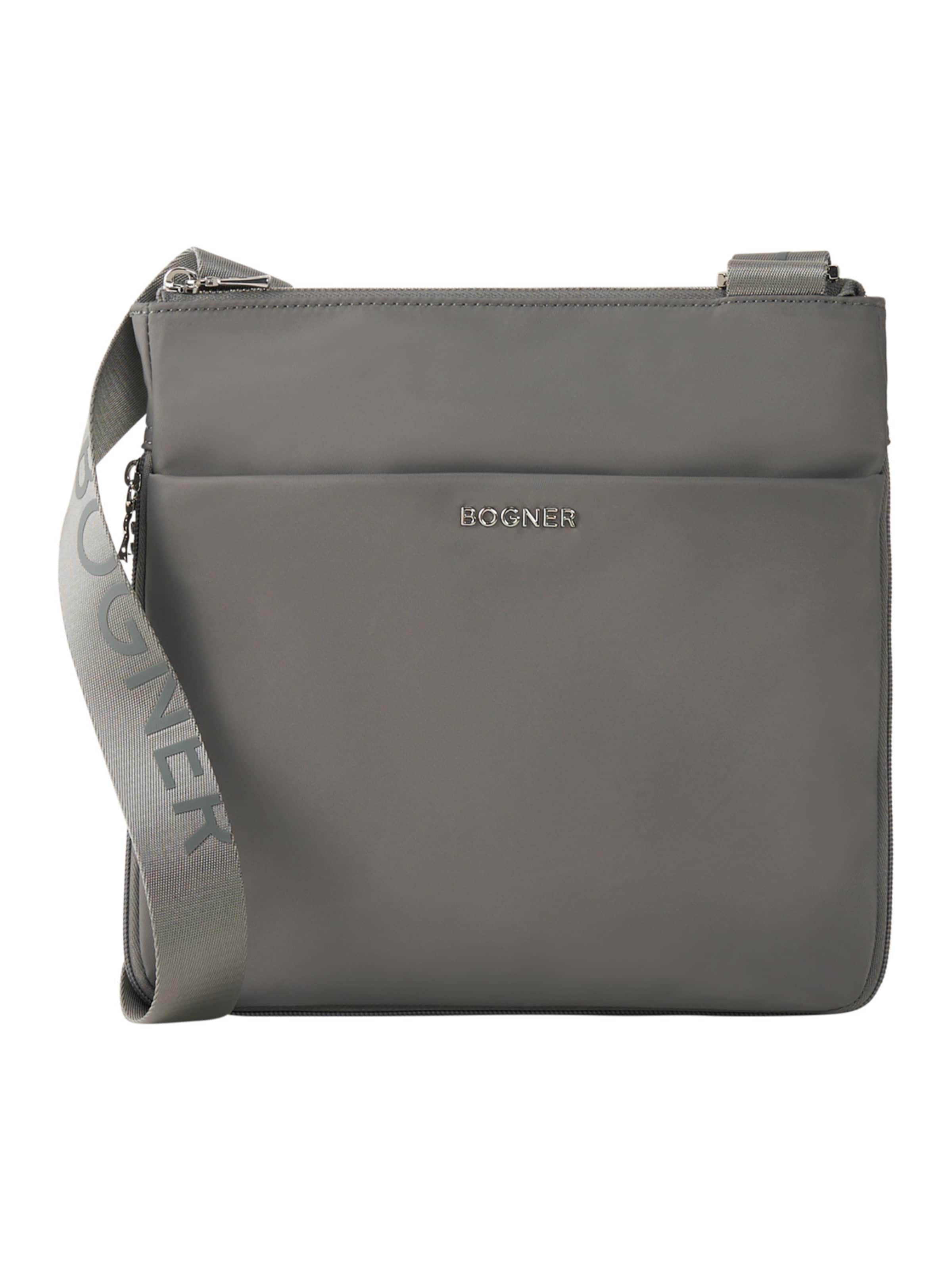 BOGNER Crossbody Bag 'Klosters Serena' in Grey: front