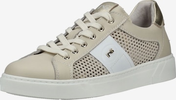 Sneaker bassa di Nero Giardini in beige: frontale