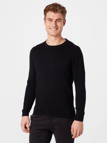 s.Oliver Sweater in Black: front