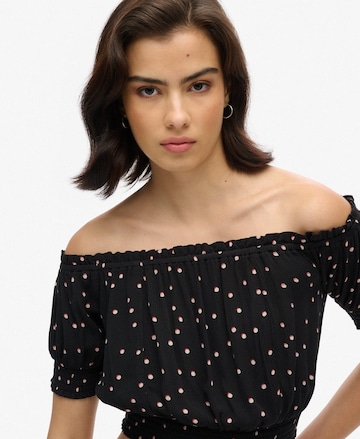 Superdry Blouse in Zwart