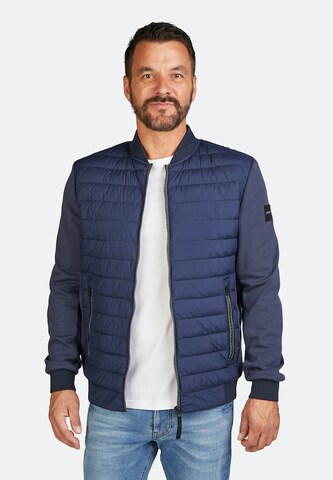 CALAMAR Tussenjas in Blauw: voorkant