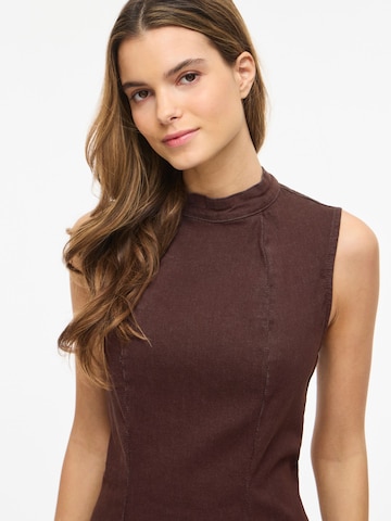 VILA Kleid in Braun