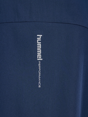 Hummel Sports sweat jacket in Blue