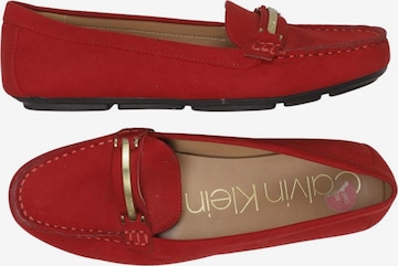 Calvin Klein Halbschuh 38 in Rot: Vorderseite
