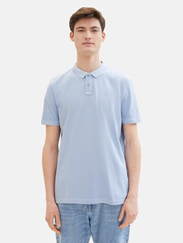 TOM TAILOR DENIM Poloshirt in Blau: predná strana