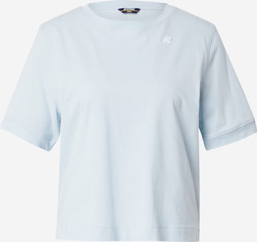 K-Way Shirt 'SELUNE' in Blue: front