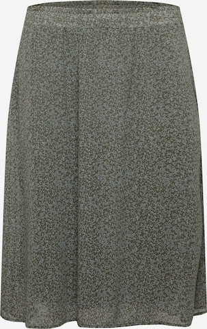 Selected Femme Curve Rok 'Laia' in Groen: voorkant