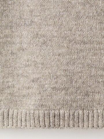 MANGO Sweter 'NEKKA' w kolorze szary