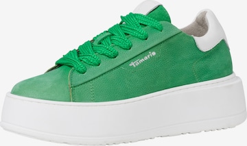 TAMARIS Sneakers laag '1-23812-20' in Groen: voorkant