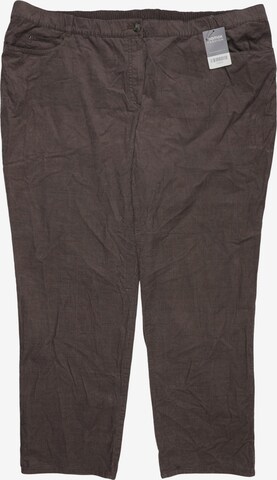 SAMOON Stoffhose 7XL in Braun: Vorderseite