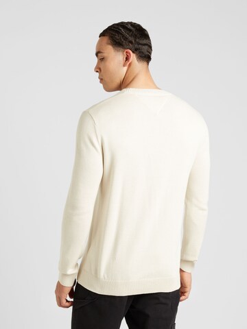 Tommy Jeans Sweater 'ESSENTIAL' in Beige