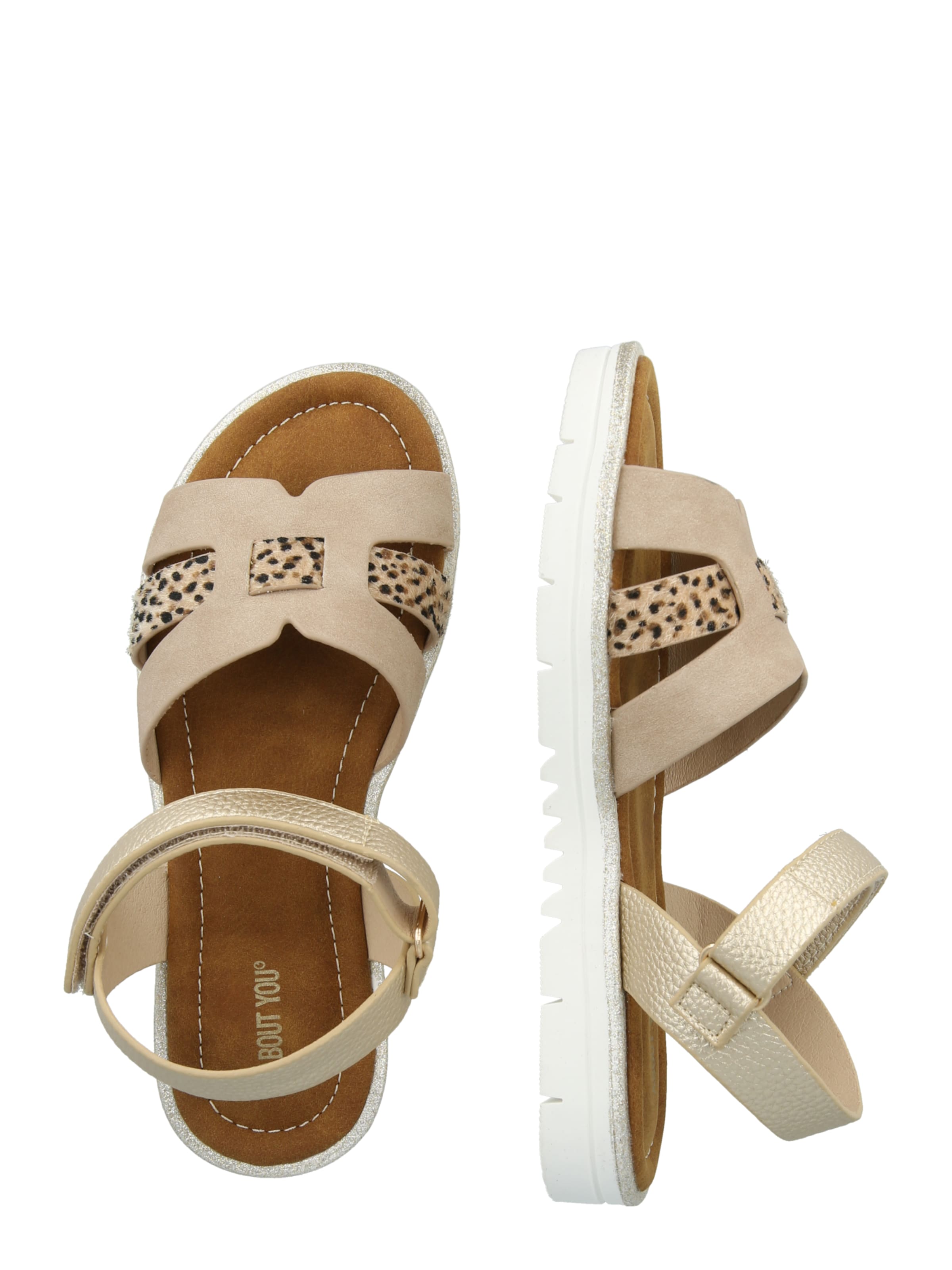 ABOUT YOU Sandal 'Bella' in Beige
