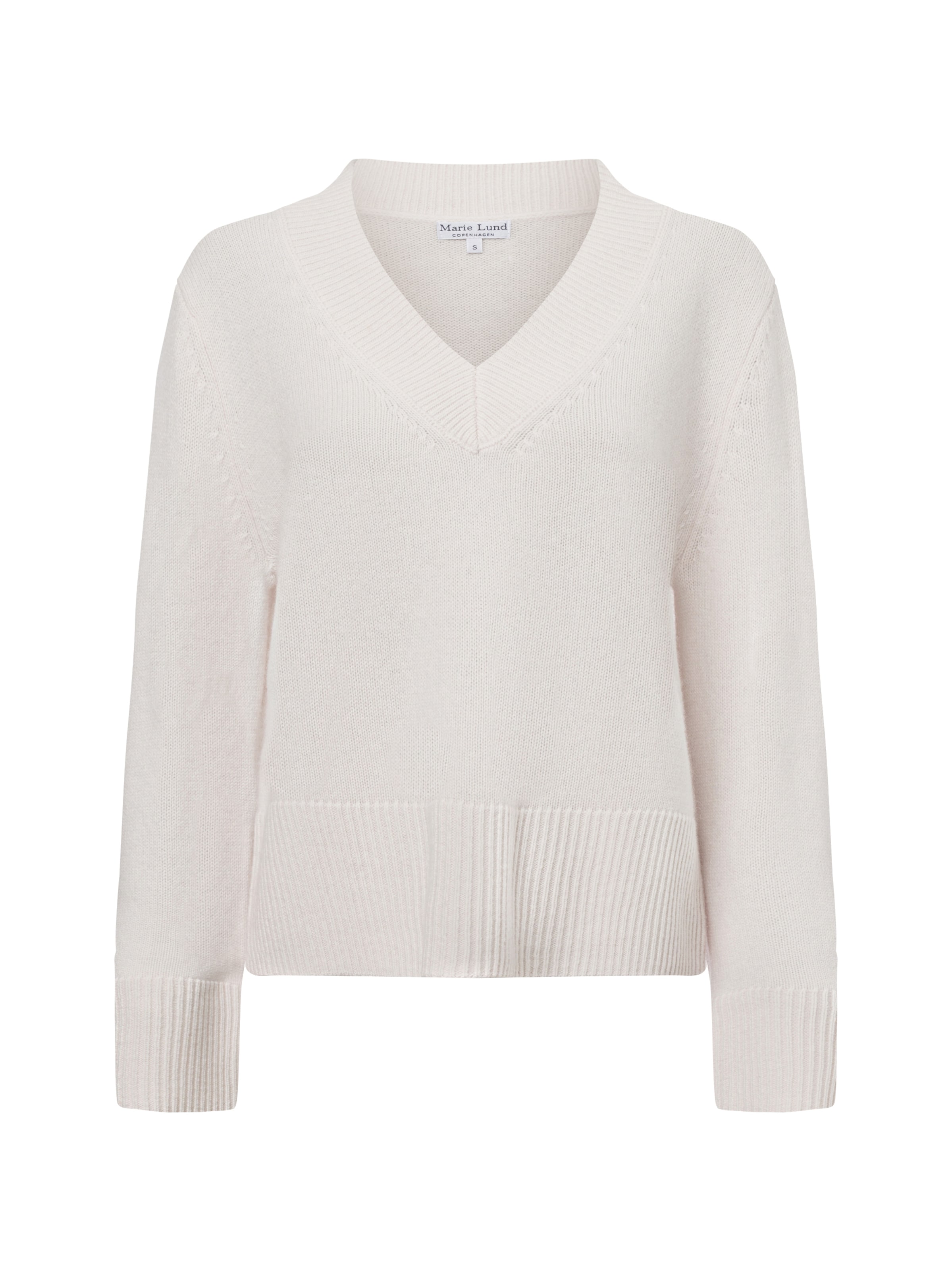 Marie Lund Trui in Beige: voorkant