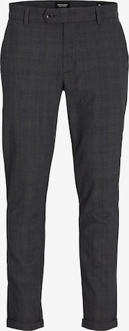 Pantalon chino JACK & JONES en gris : devant