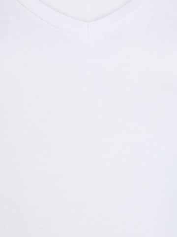 T-shirt 'Kamala' Pieces Petite en blanc