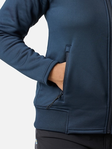 Veste en polaire fonctionnelle 'Lofoten' SWEDEMOUNT en bleu