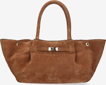 MELVIN & HAMILTON Handtasche 'Capri' in Braun: Vorderseite