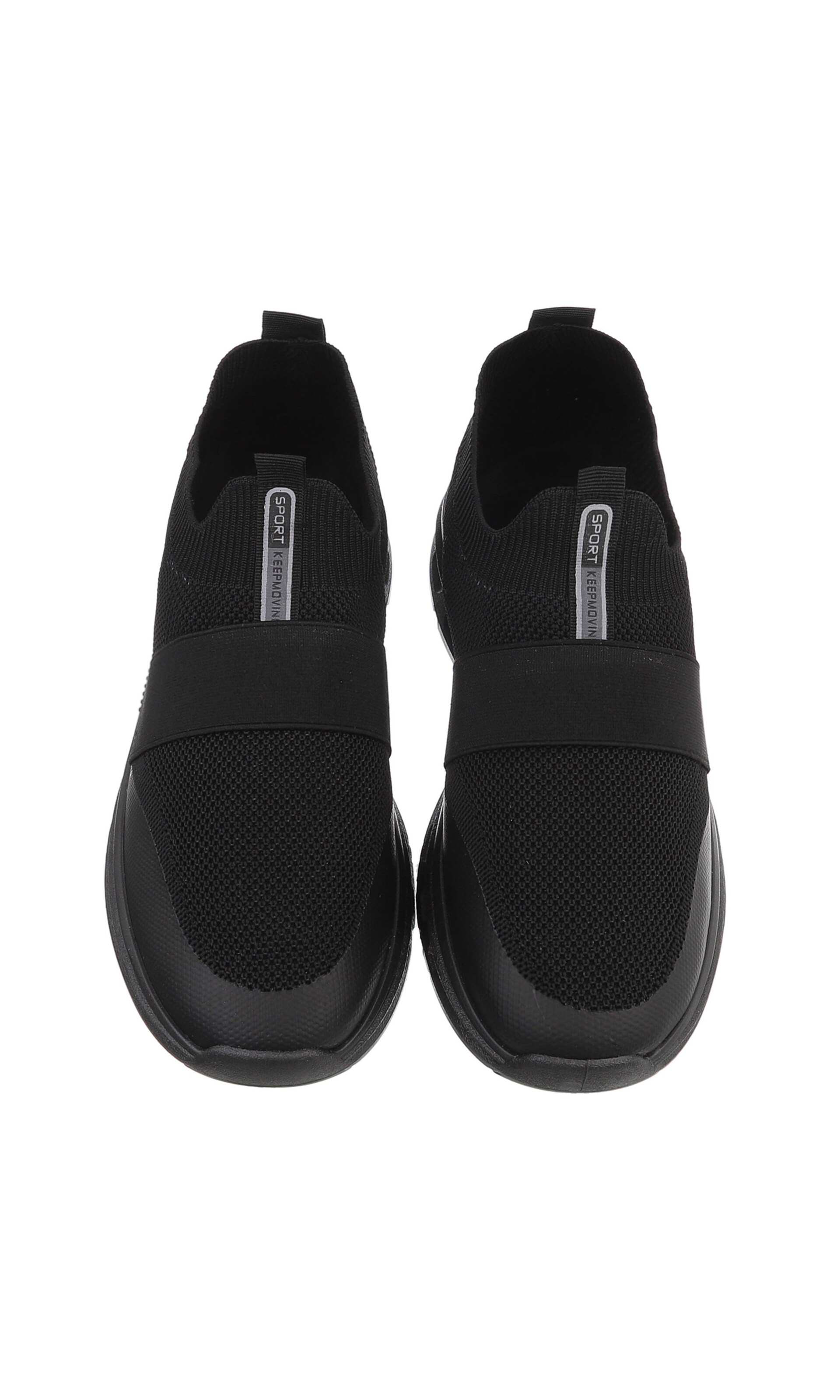 CoolWalk Slip-Ons in Black