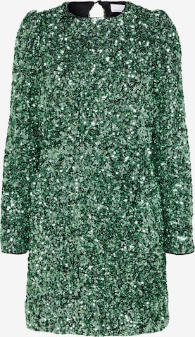 Robe 'Colyn' SELECTED FEMME en vert : devant